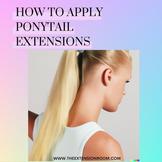 How to Apply Ponytail Extensions