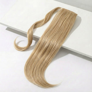 Ponytail Hair Extension - Silky Straight - Golden Blonde