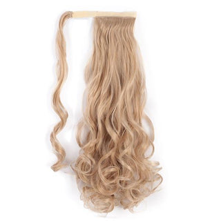 Ponytail Hair Extension - Soft Curls - Ash Blonde