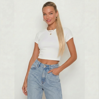 Ponytail Hair Extension - Silky Straight - Buttery Blonde