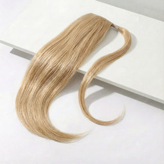 Ponytail Hair Extension - Silky Straight - Buttery Blonde