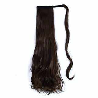 Ponytail Hair Extension - Soft Curls - Chocolate Brown