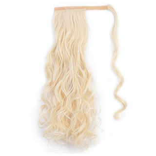 Ponytail Hair Extension - Soft Curls - Platinum