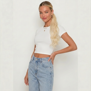 Ponytail Hair Extension - Soft Curls - Beach Blonde