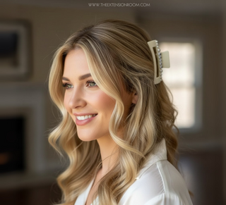 Bride Pearl Claw Clip