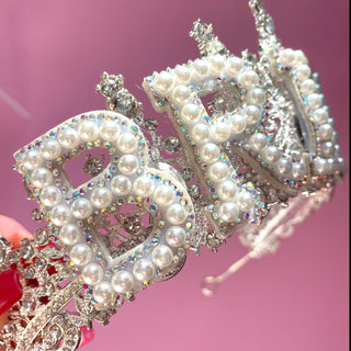 Pearl Bride Crown