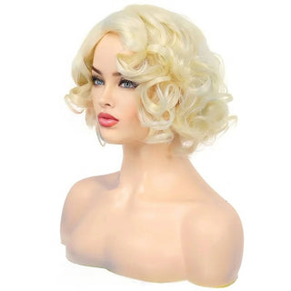 "Marilyn" - Short Blonde Hollywood Wig