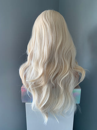 "Gwen" - Long Blonde Layered Wig with Bangs