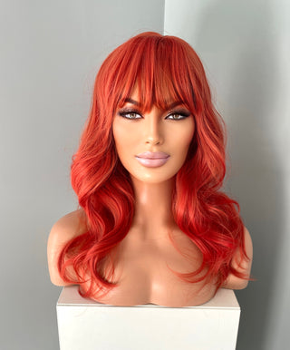 "Cherry" - Layered Red Wig
