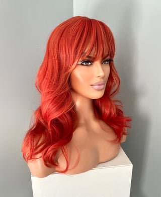 "Cherry" - Layered Red Wig