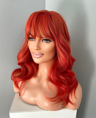 "Cherry" - Layered Red Wig
