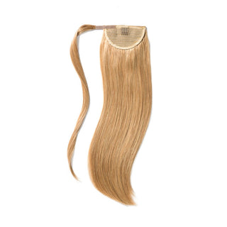 Ponytail Hair Extension - Silky Straight - Ginger Blonde