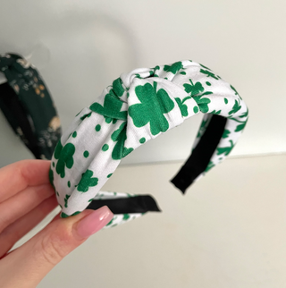 Green St. Patricks Day Headband