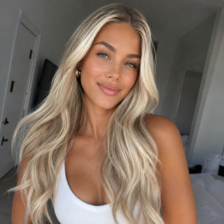 "Alexandra" - Long Layered Blonde Wig