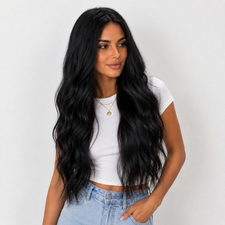"Valentina" - Perruque Body Wave noire