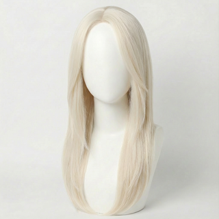 "Crystal" - Long Platinum Blonde Straight Wig