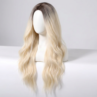 "McKinli" - Long Blonde Body Wave Synthetic Wig
