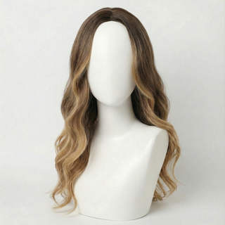 "Aubrey" - Long Brown Body Wave Wig