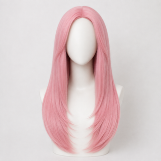 "Faith" - Perruque Bob Synthétique Courte Violet Grisâtre Lace Front