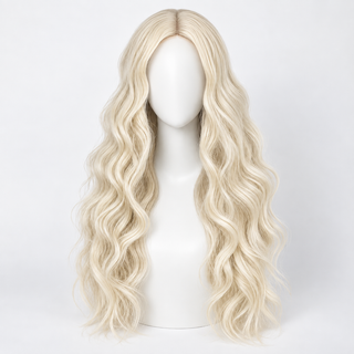 "Hope" - Long Platinum Blonde Wig