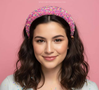 Pink Sprinkle Headband