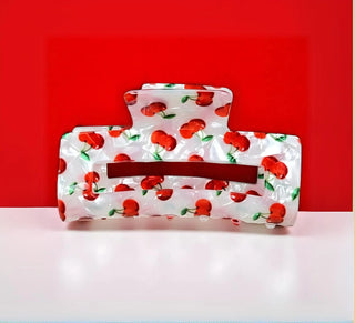 Cherry Hair Claw
