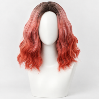 "Nala" - Short Rose Pink Ombre Wig