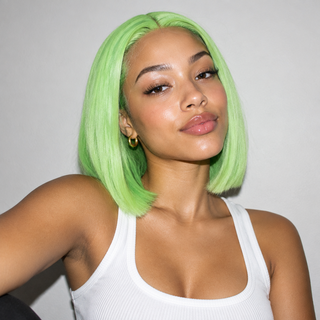 "Quinn" - Short Mint Green Lace Front Wig