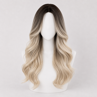 "Taylor" - Long Ombre Blonde Body Wave Wig