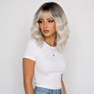 "Lucy" - Short Bob Wig with Bangs
