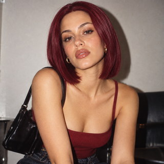 "Zara" - Burgundy Lace Front Wig