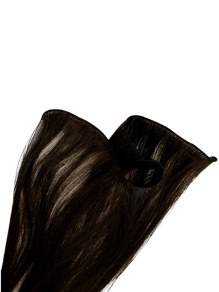 Brun expresso (2) Extensions de cheveux nouées à la main 