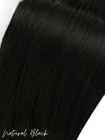 Natural Black (1B) Machine Weft Hair Extensions