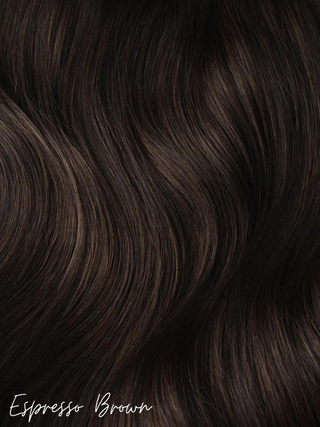 Extensions de cheveux en ruban brun expresso (2) 