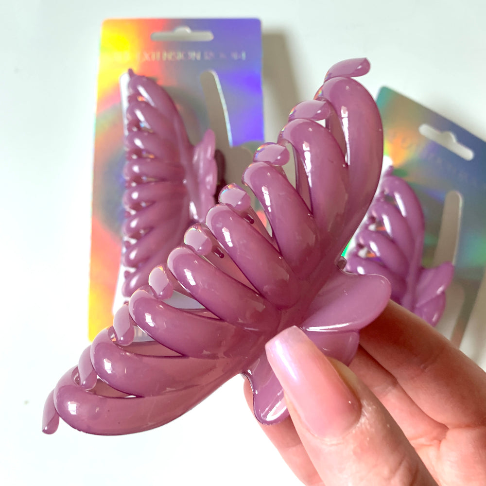 Sweetheart Hair Claw Clip - Lilac Purple
