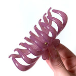 Sweetheart Hair Claw Clip - Lilac Purple