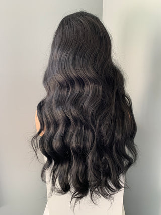 "Naomi" - Black Lace Front Wig Bouncy Curls