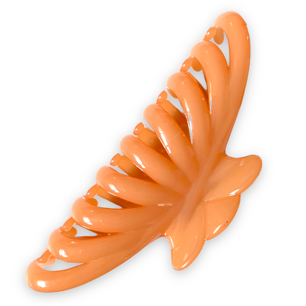 Sweetheart Hair Claw Clip - Orange