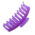 Jumbo Hair Claw Clip - Jelly Purple