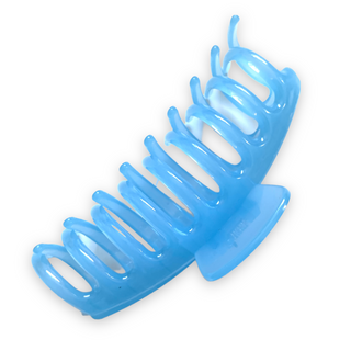 Jumbo Hair Claw Clip - Jelly Baby Blue