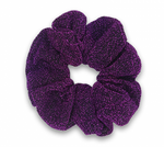 Royal Purple - Glitter Scrunchie
