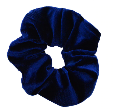 Royal Blue - Velvet Scrunchie