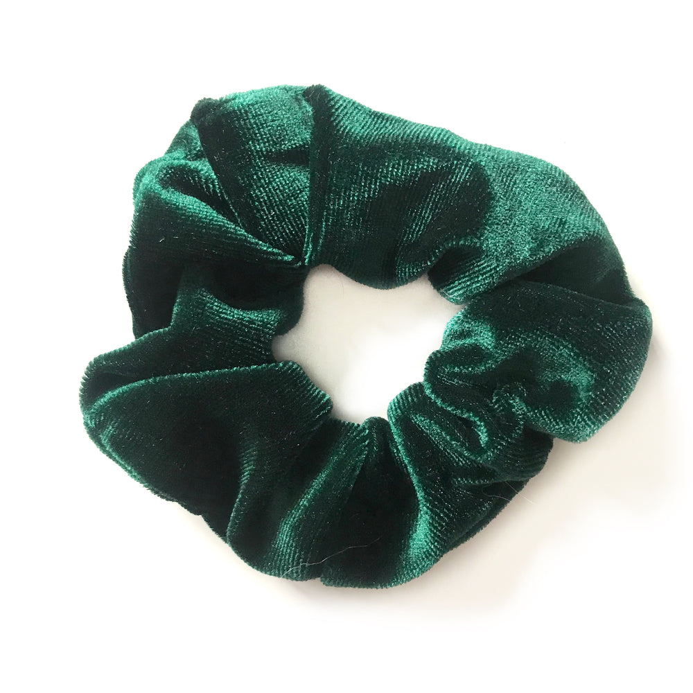 Green - Velvet Scrunchie