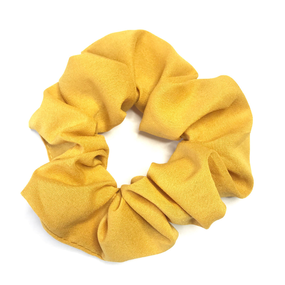 Golden Yellow - Chiffon Scrunchie