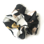 Yellow - Animal Print Scrunchie