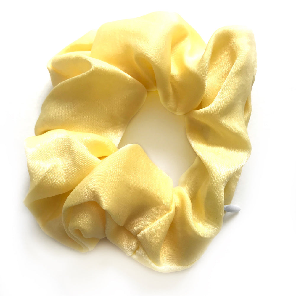 Yellow - Secret Zipper Scrunchie