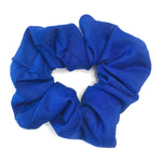 Royal Blue - Chiffon Scrunchie
