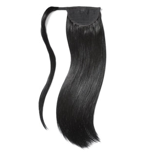 Extension de cheveux queue de cheval - Droit soyeux - 24"