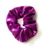 Purple - Metallic Scrunchie