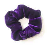 Royal Purple - Velvet Scrunchie